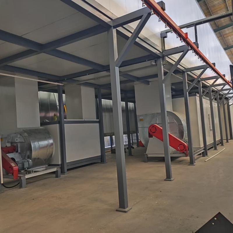 Automatic production line of powder coating equipment Automatic production line of powder coating equipment