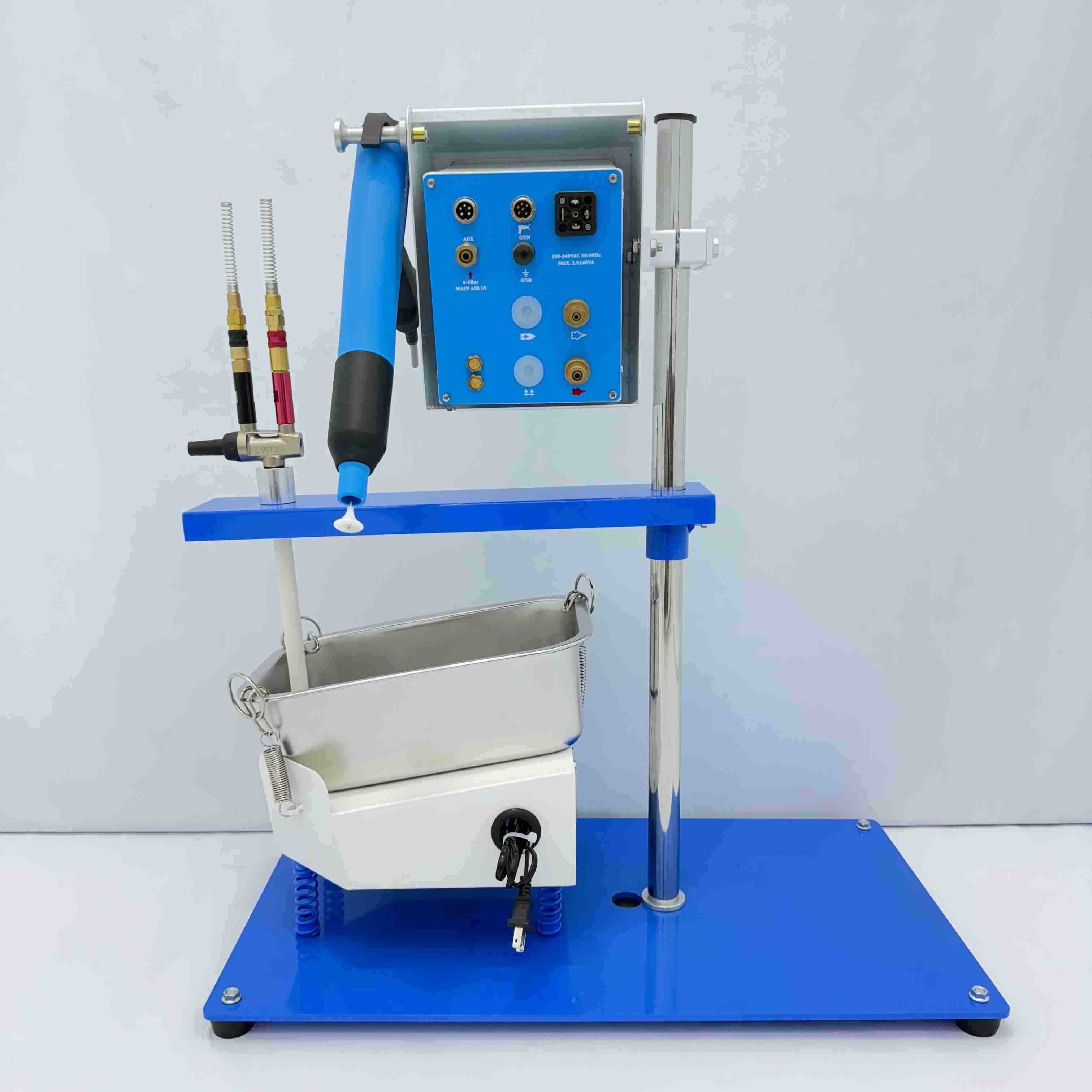 Electrostatic powder coating devices Electrostatic powder coating devices