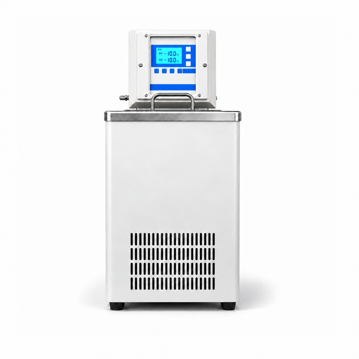 Refrigerated circulating bath for low temperatures