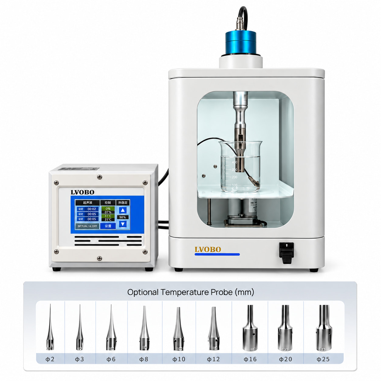 probe sonicator for cell lysis